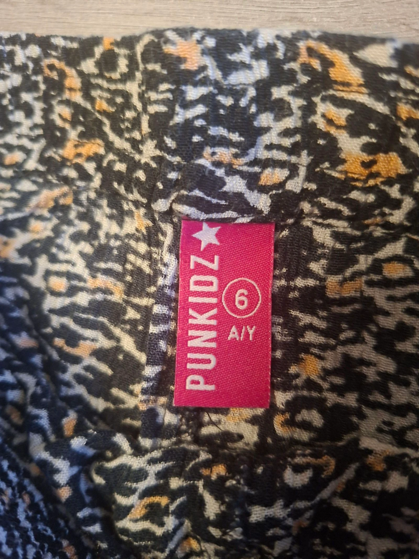 🌷F3-53🌷Short fluide estampado PUNKIDZ – Talla 6 años | Ligero, de moda y súper cómodo🌷 – photo 3